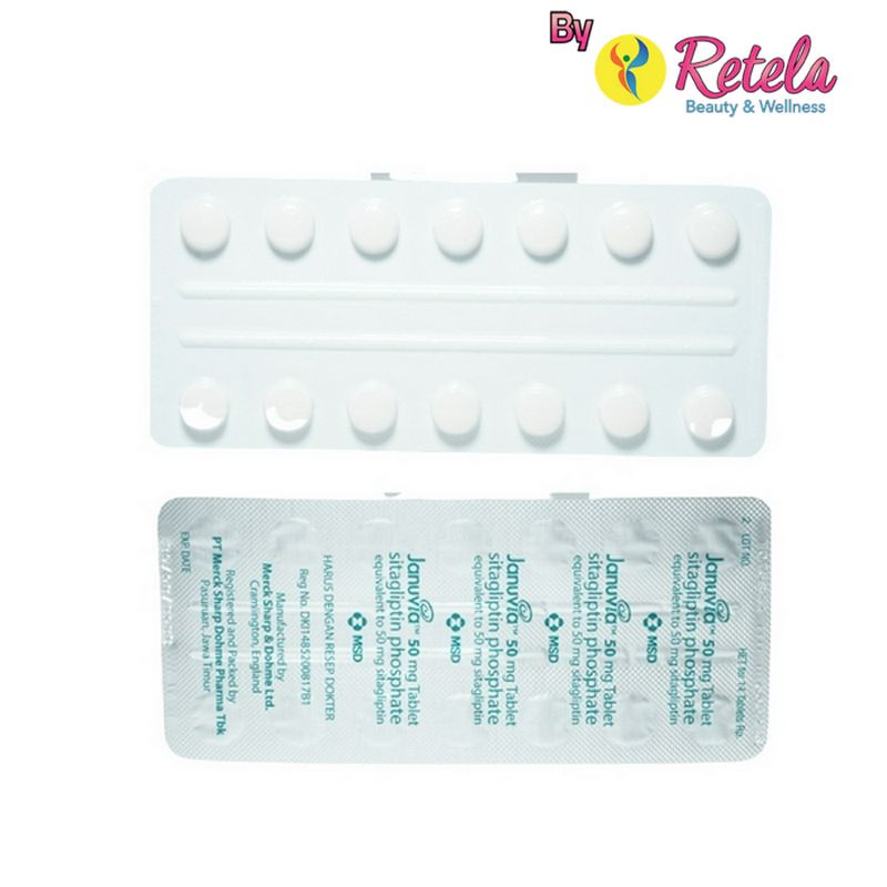 JANUVIA 50MG TAB 1 STRIP 14 TABLET