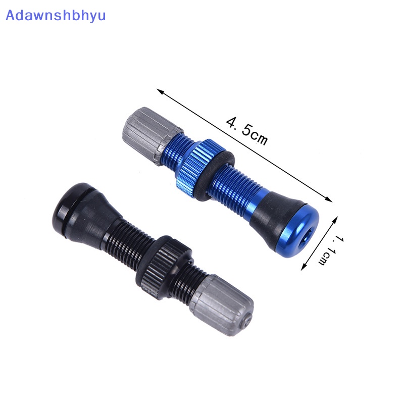 Adhyu Sepeda Schrader Tubeless Valve Bike Rim Wheel Tubeless Tire Valve Ban ID