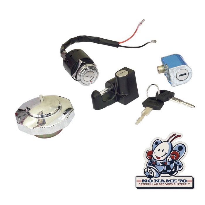 kunci set keyset kontak tangki helm stang honda cb100 cb125 cb 100 125