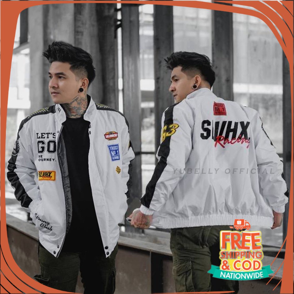 JAKET VINTAGE OOTD FESTIVAL REMAJA/ Jaket Pria Nascar Racing Vintage Original | Jaket Balap Clasik P