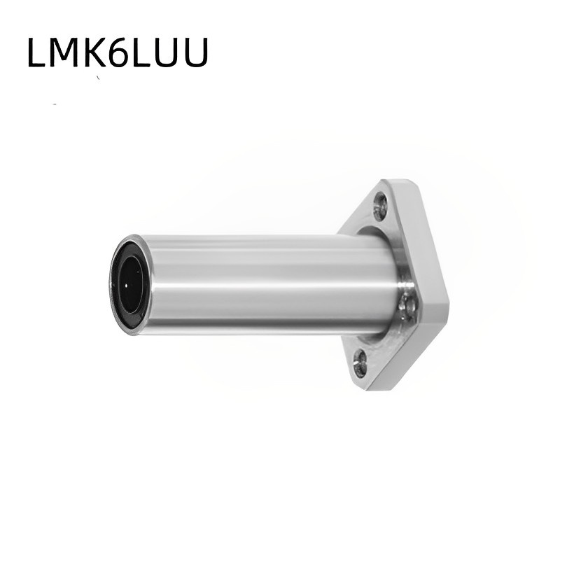 Lmk6 /8 /10 /12 /16LUU Alloy Steel Extended Square Flange Linear Bantalan Bola