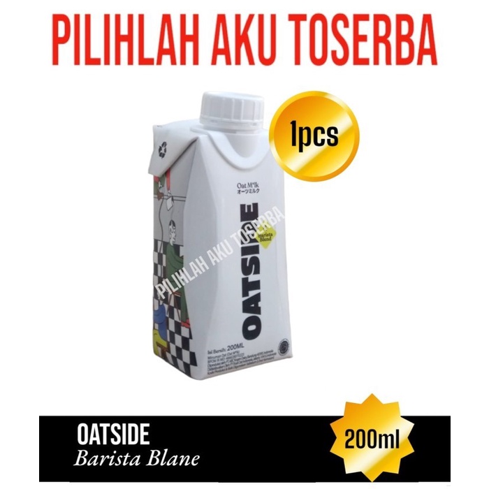 OATSIDE BARISTA BLEND Susu Oat Milk 200 ml - ( 1 DUS ISI 24 )