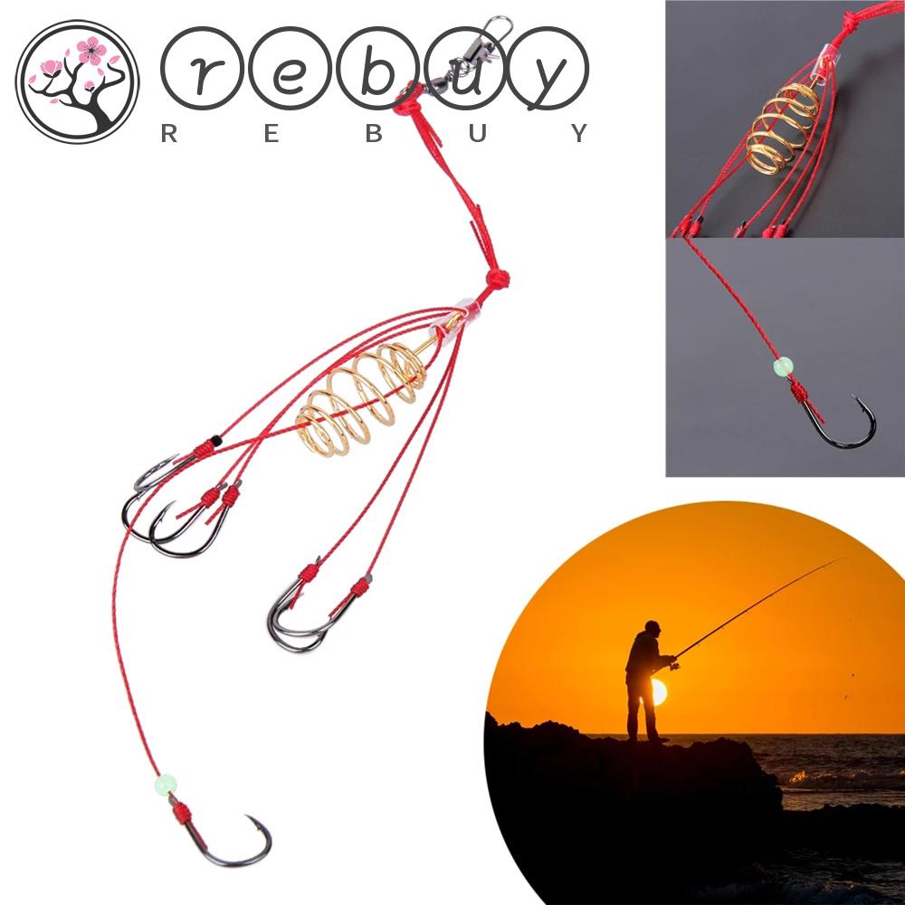 Rebuy Explosion Fishing Hook Tajam Fishing Tackle Perangkap Pancing Kandang Pancing Umpan Pancing Pemikat Mata Air Kail Pancing