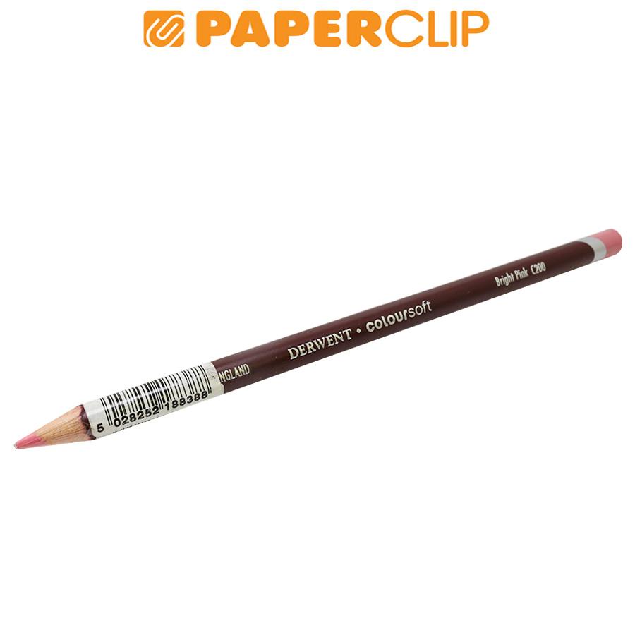 

PENSIL WARNA DERWENT COLOURSOFT 200 BRIGHT PINK 0700972DW