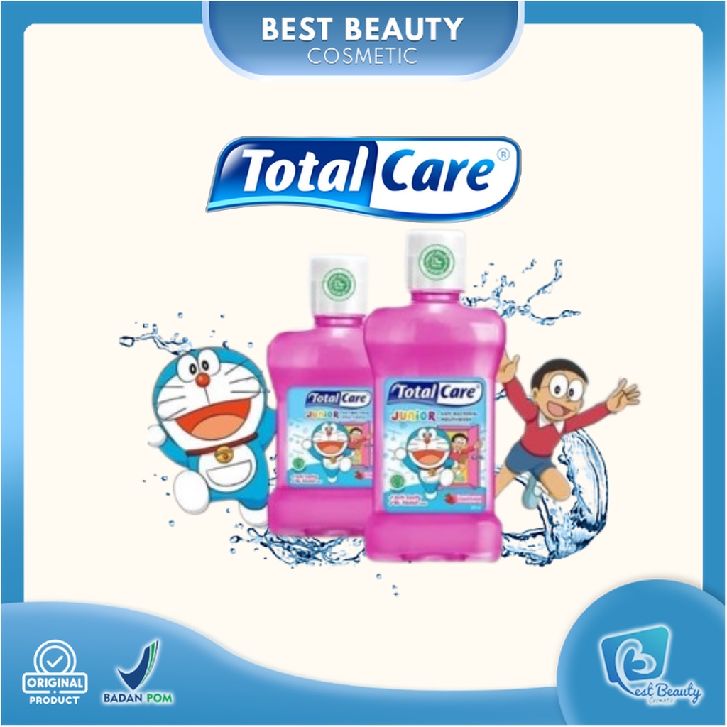 ★ BB ★ TOTAL CARE MOUTHWASH JUNIOR 250ML - BUBBLEGUM SUTRAWBERRY