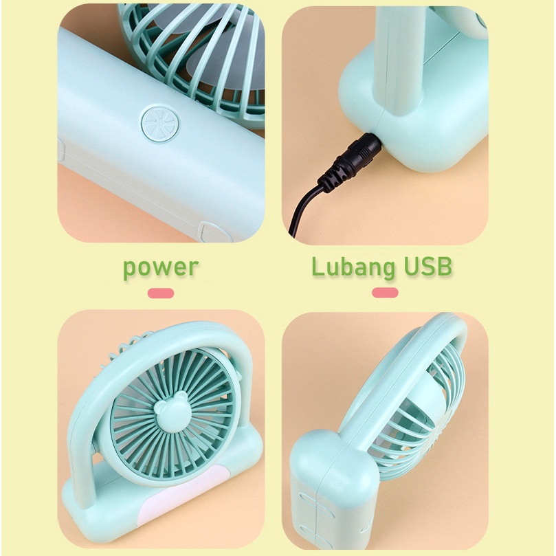 Kipas Angin Portable Mini NICE.ID Kipas angin mini portable  Mini Fan Portable  BISA COD Kipas angin kecil DD5601