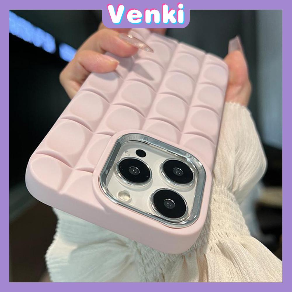 VENKI - Untuk iPhone 11 Case Laser Reflektif Bening Phone Case TPU Soft Shell Airbag Sederhana Multicolor Tahan Guncangan Kompatibel dengan iPhone 13 Pro max 12 Pro Max 11 xr xs max 7 8Plus