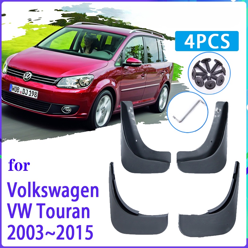 4pcs Flaps Lumpur Mobil Untuk Volkswagen VW Touran 2003~2015 Mudguard Splash Guards Fender Mudflaps Aksesoris Mobil