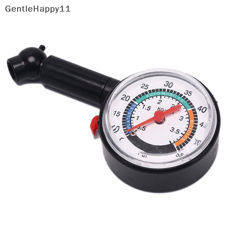 Gentlehappy Car Motor 0-50 psi Dial Wheel Tire Gauge Meteran Ukur Tekanan Tester id