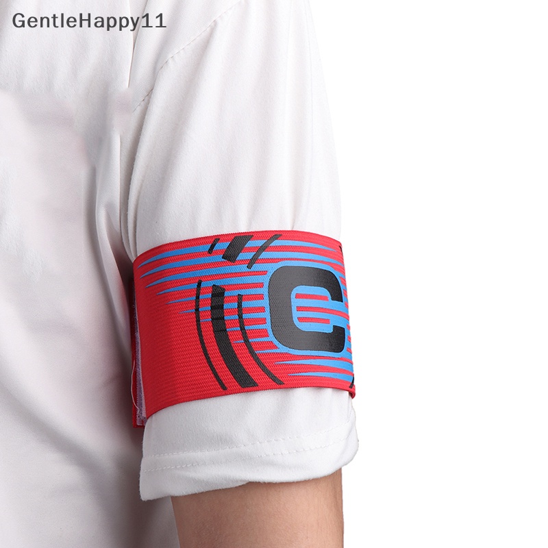 Gentlehappy Captain Armband Colorful Football Sepak Bola Flexible Adjustable Player Armband id