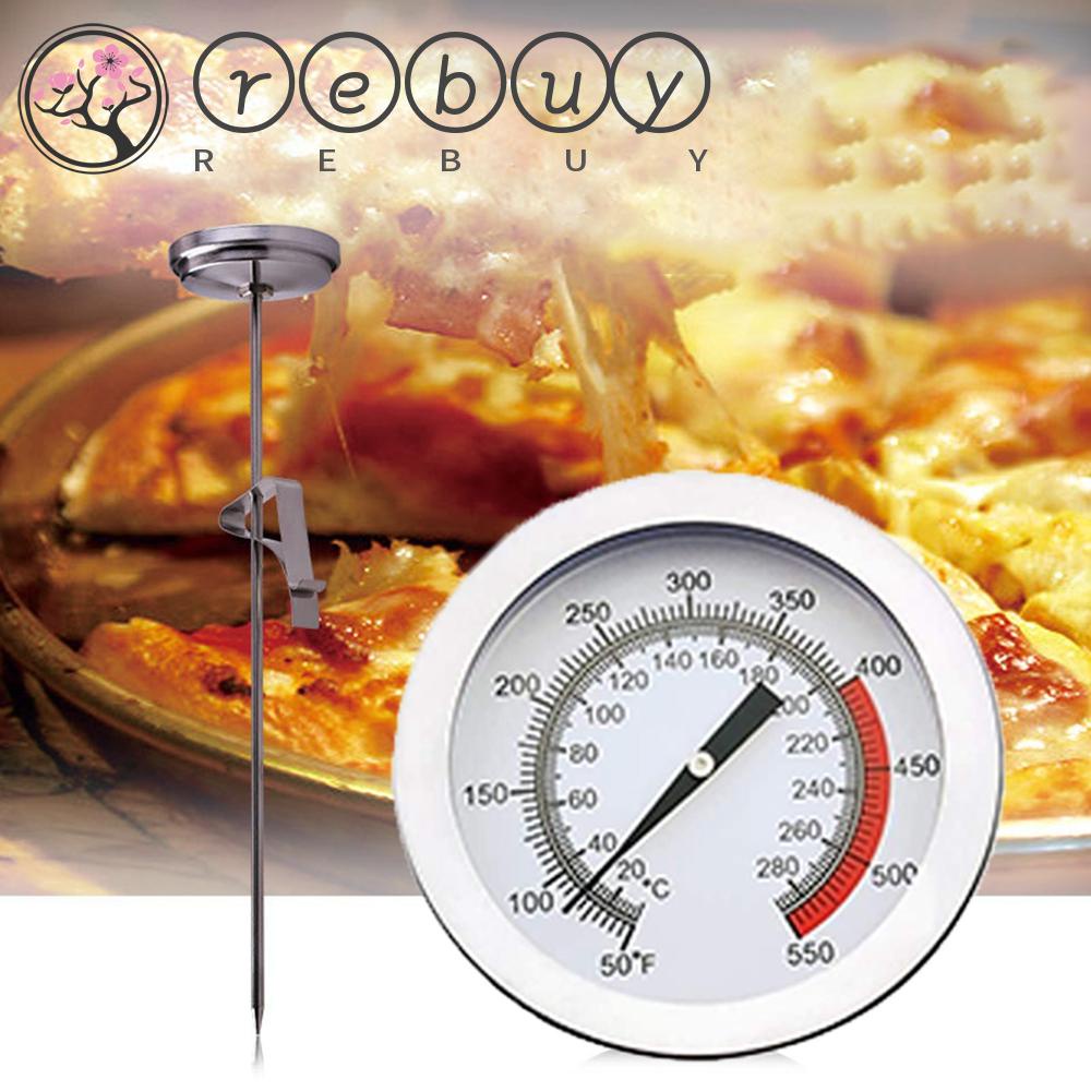 Rebuy Termometer Daging Stainless Steel Deep Fry Instant Baca Rumahan BBQ