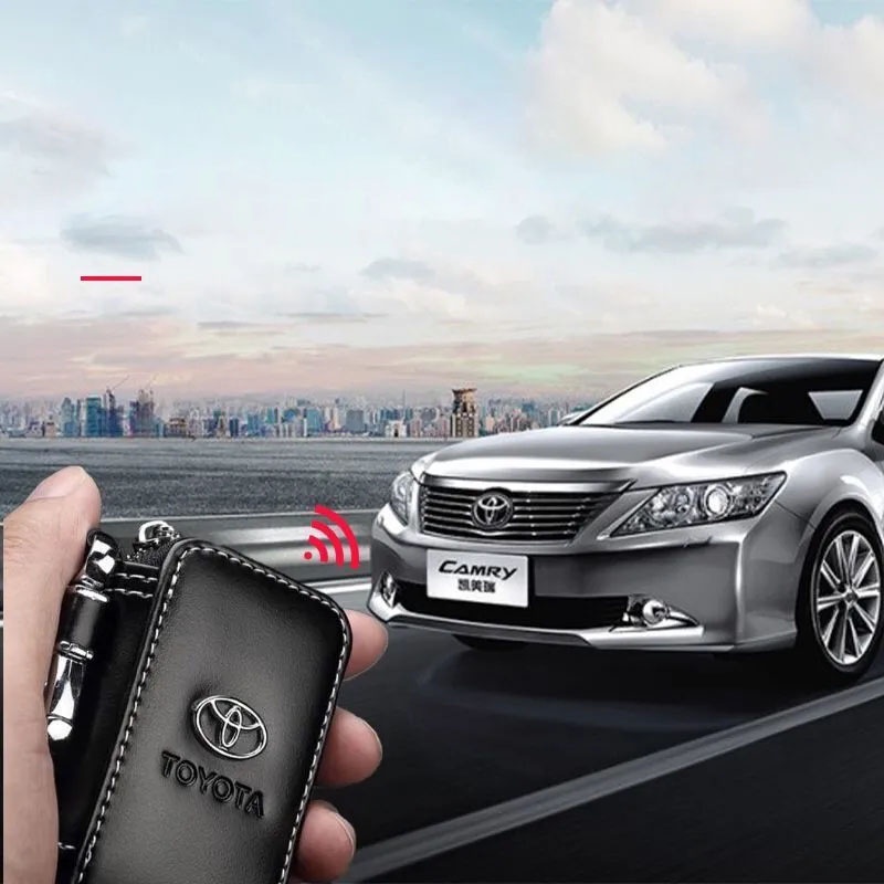 Citroen Car Key Case Kulit Asli Car Smart Key Chain Gantungan Kunci Pengait Logam Untuk Citroen C1 C3 C4 C5 C8 xsara picasso DS5 Aksesoris