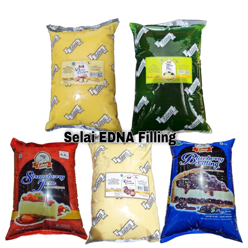 

SELAI EDNA Premium ISIAN (FILLING) / TOPPING 250gr All Variant