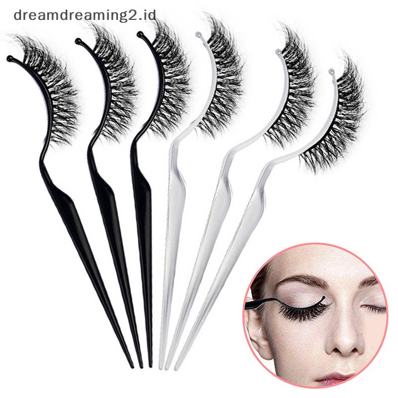 (drea) 2/5/10pcs Papan Display Extension Bulu Mata Palsu Grafg Eyelash Try on Tool/