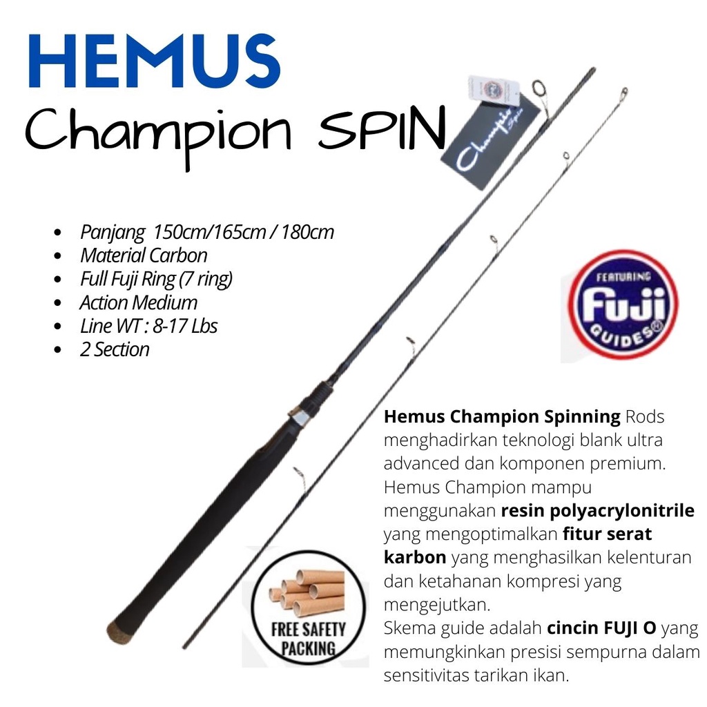 Joran HEMUS CHAMPION Spin Full FUJI - Free Packing