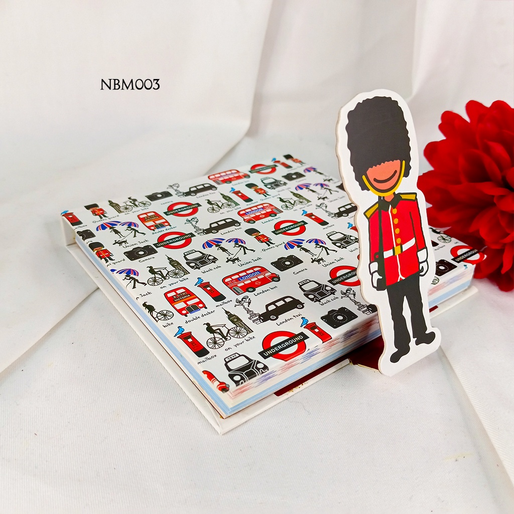 

Diary Motif Notebook Kotak London Vintage NBM001