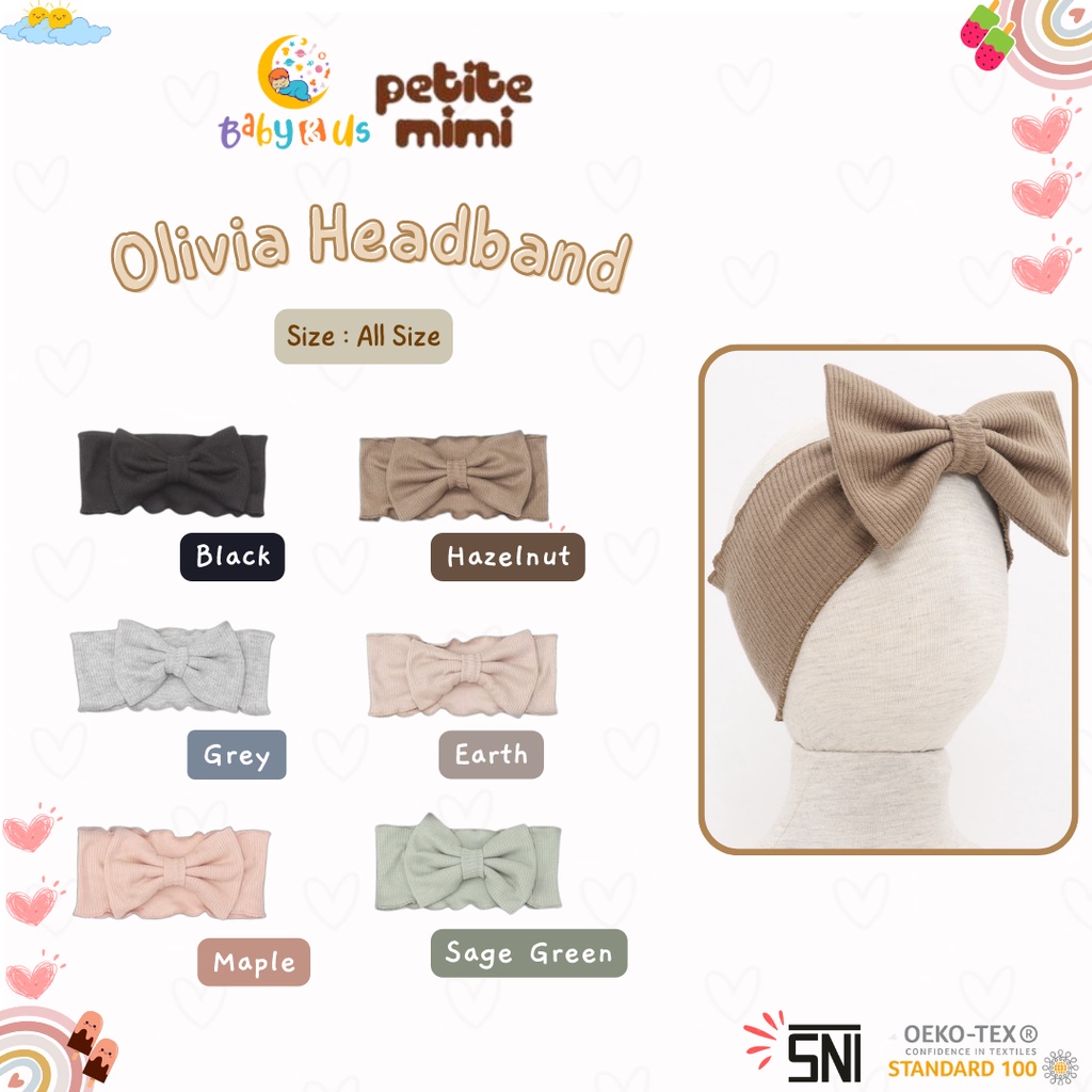 Petite Mimi Headband Bayi Lucu - Olivia Headband