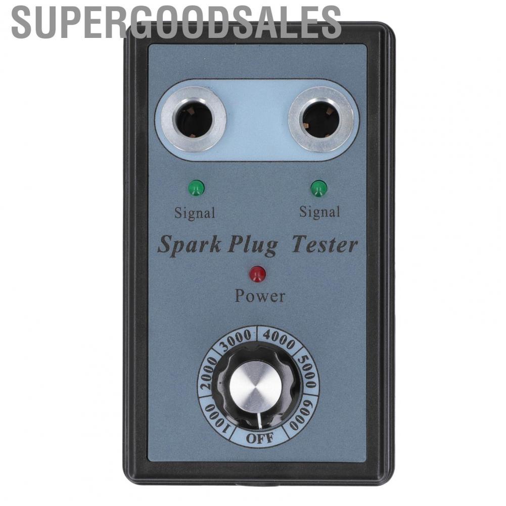 Supergoodsales Spark Plug Tester Tool US 100‑240V Engine Ignition Coil Adjustable Easily Observe for Car