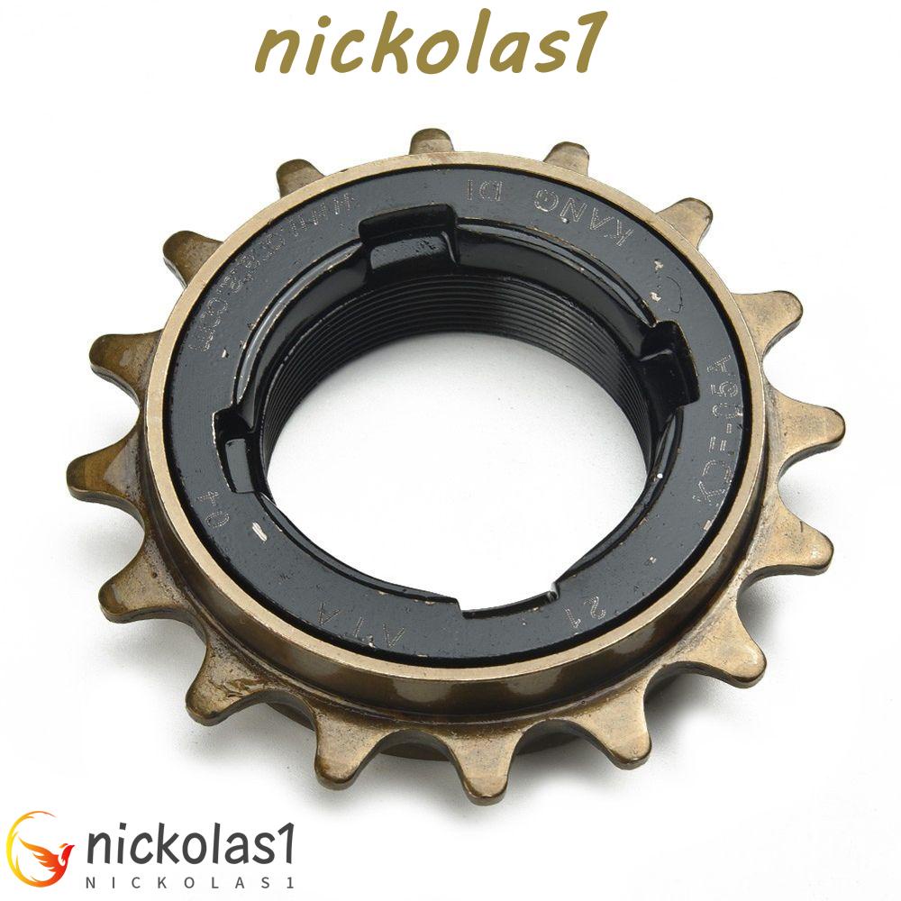 NICKOLAS1 Sepeda Freewheel Aksesoris Sepeda BMX Sepeda Jalan Bersepeda Bagian Dimodifikasi Gigi Tetap Sepeda Gearbidirectional Live Sprocket