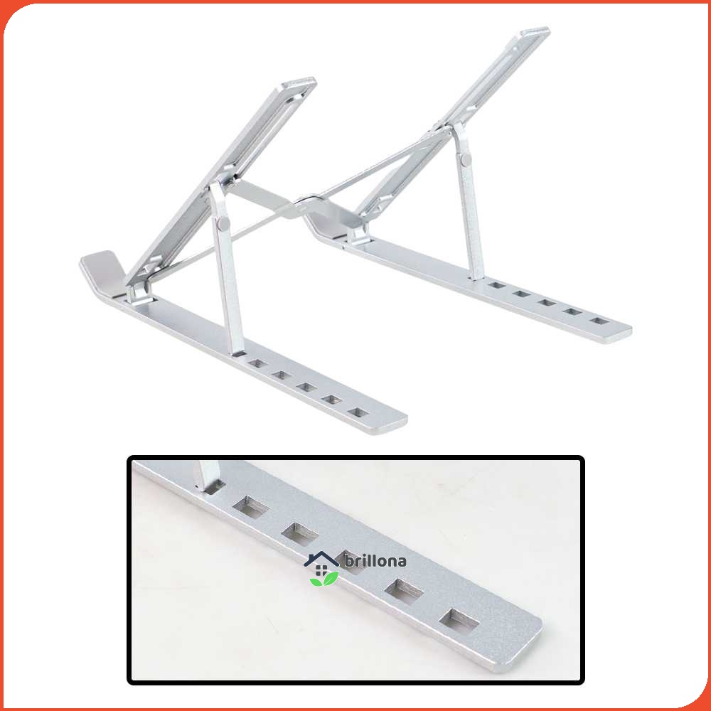 MC Laptop Stand Riser Foldable Adjustable Aluminium - N3