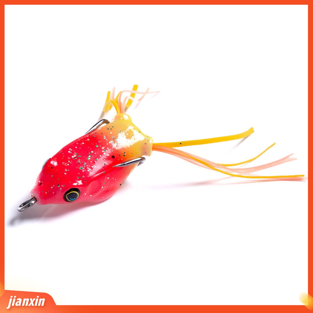 (In Stock) 4.8g 4 cm Buatan Mini Katak Lembut Umpan Imitasi Umpan Palsu Dengan Hook Fishing Tackle