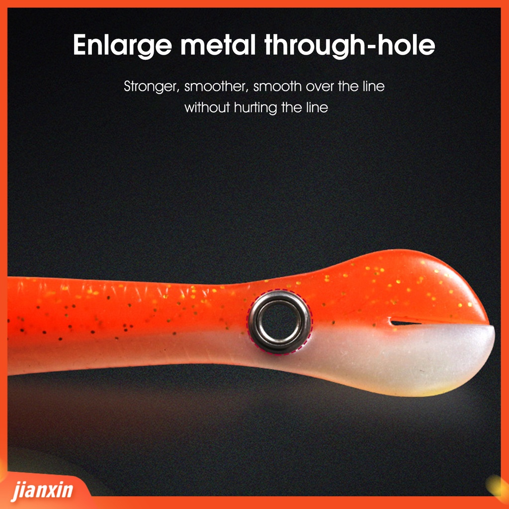 (In Stock) 5Pcs 10cm 6g Realistis Umpan Palsu Loach Bentuk Gigitan Aksesoris Praktis Buatan Umpan Perlengkapan Memancing