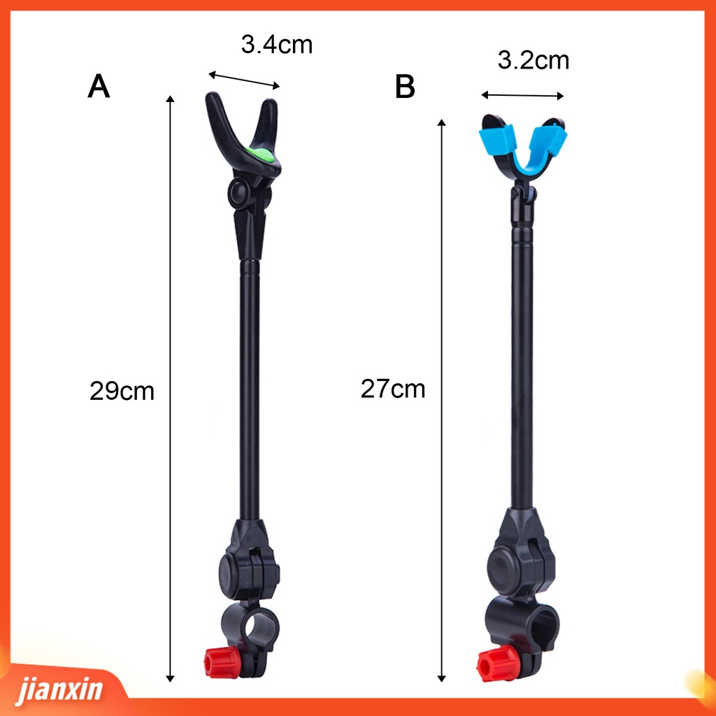 (In Stock) Holder Joran Teleskopik Tipe Tombol Portabel Braket Tiang Gantung Belakang Lipat Untuk Angling