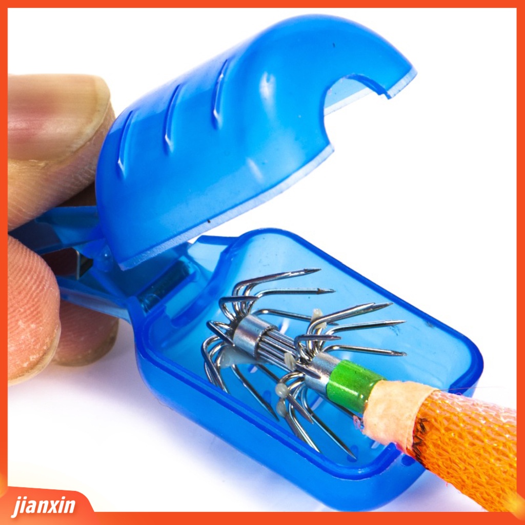 (In Stock) 10Pcs Penutup Pelindung Kait Ikan PVC Tahan Gores Portabel Tempat Penyimpanan