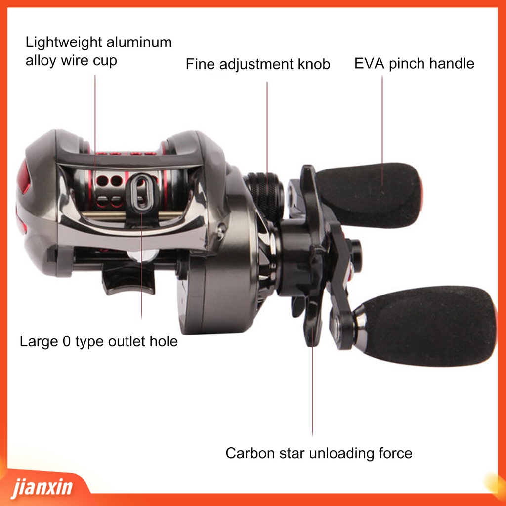 (In Stock) Reel Pancing Lever-brake Spinning Carbon Portable Umpan Cor Untuk Trout Jigging Pesca Bass