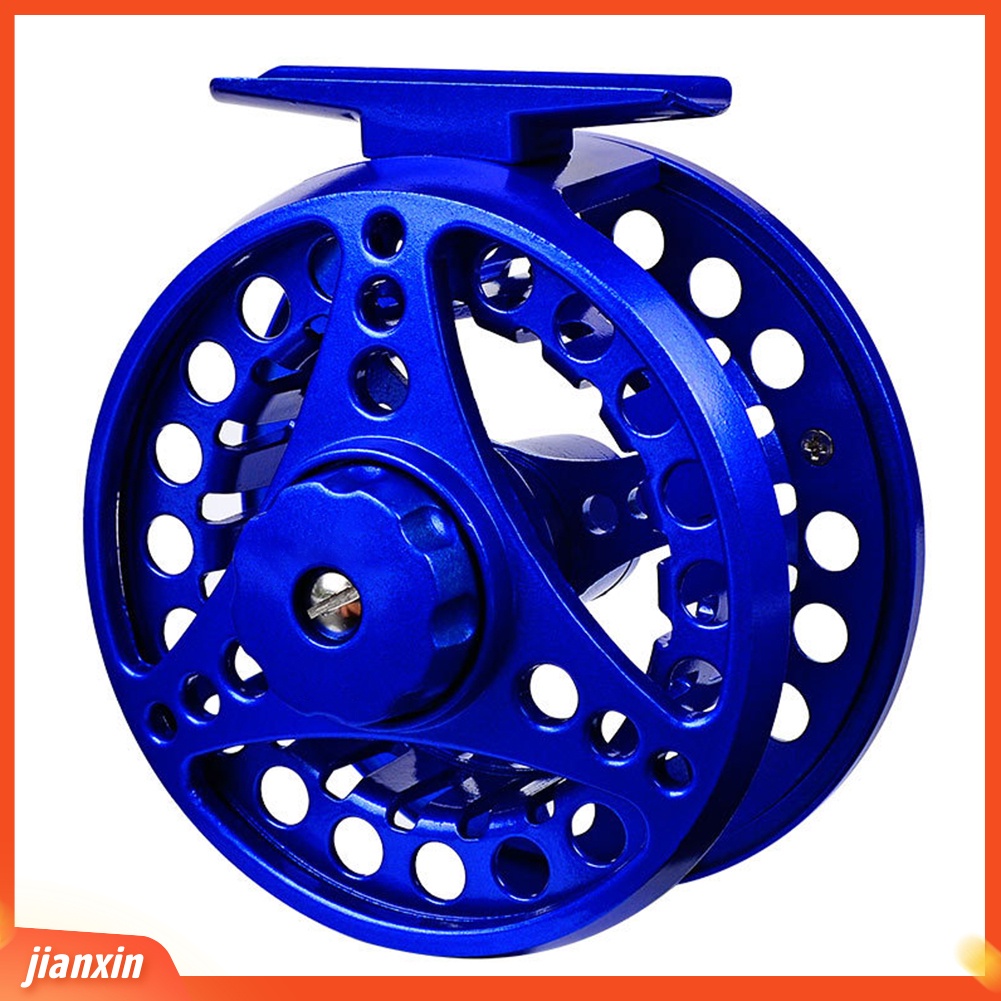 (In Stock) 3 /4 5/6 7/8 Bahan Aluminium Alloy 2 +1BB Bearing Fly Fishing Reel Tangan Berputar Roda