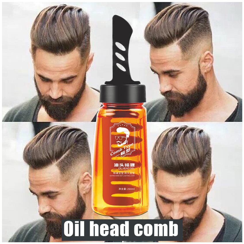 GEL RAMBUT SISIR minyak rambut hair stayling pria minyak rambut pomade oil tahan lama tidak lengket