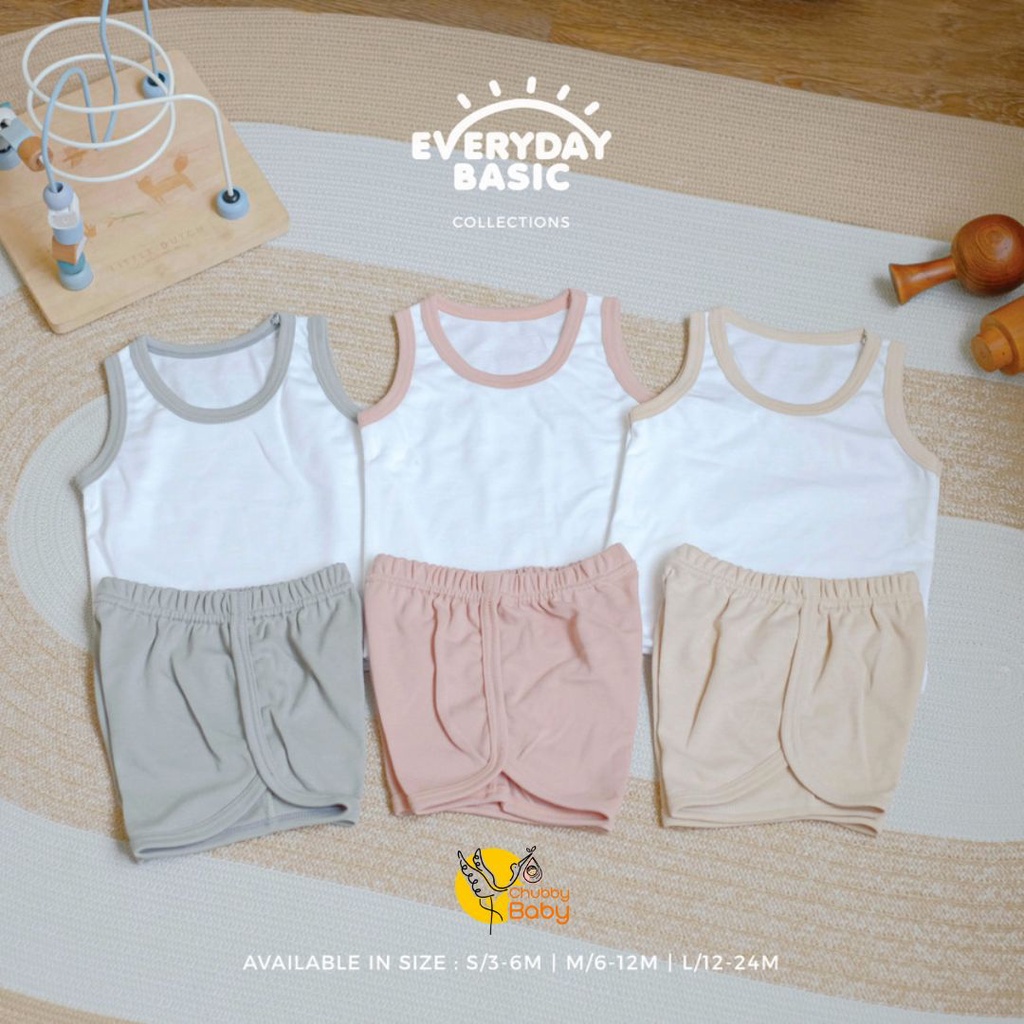 KIKI PUP - GAELSON Singlet Set | Setelan Anak