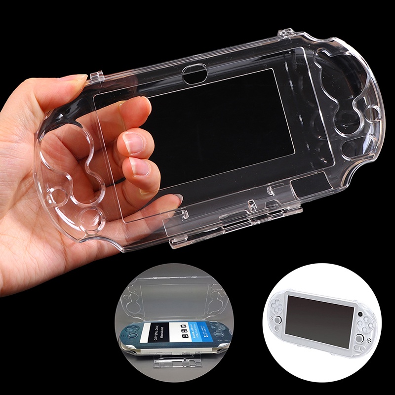 [glowingbrightly] Casing Pelindung Keras Transparan Kristal Cover Shell Untuk Sony Ps Vita Psv2000  Tfx