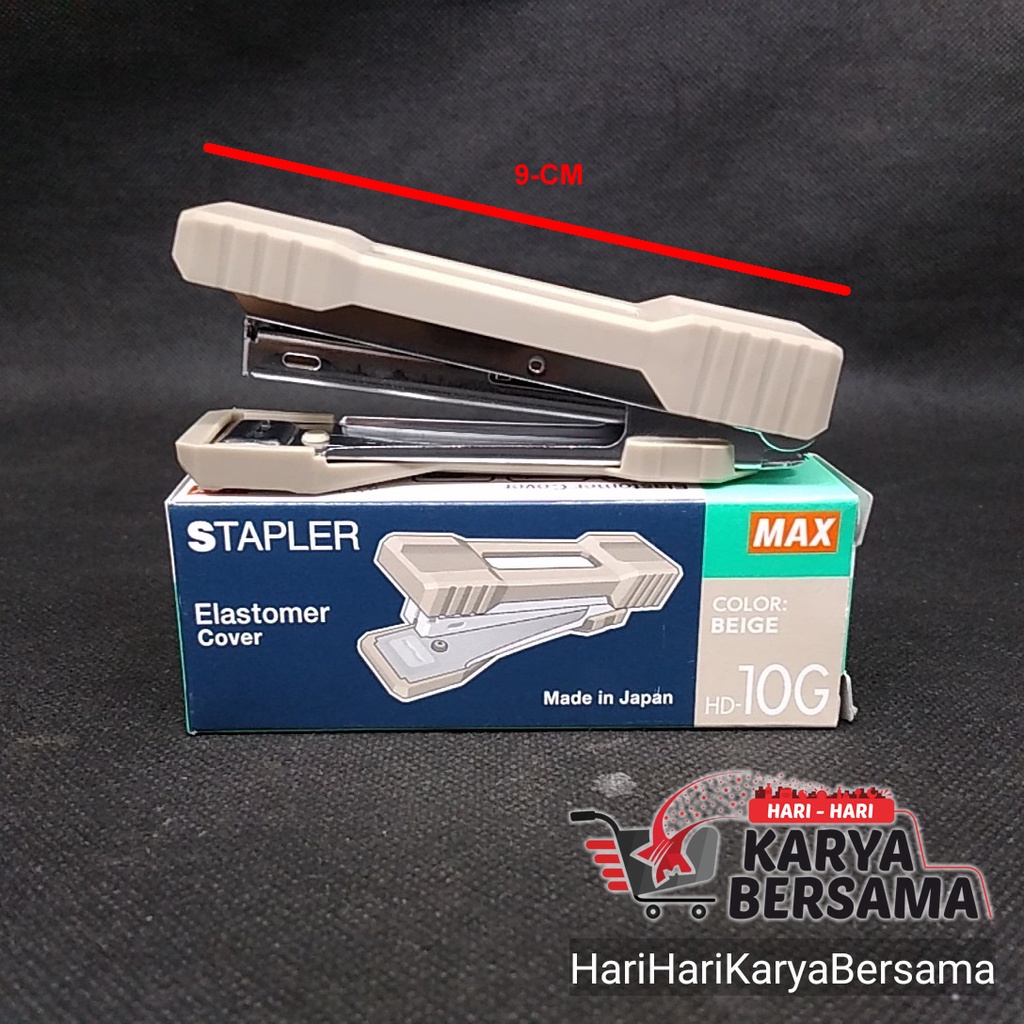 

MAX STAPLER HEKTAR ELASTOMER COVER KARET HD-10G WARNA BEIGE ISI 1'S