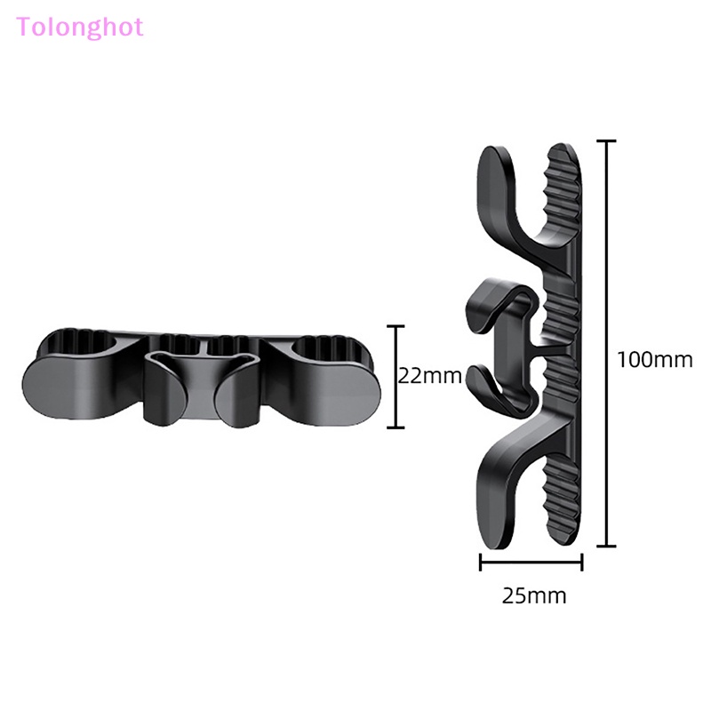 Tolonghot&gt; Cable Organizer Penggulung Kabel Wire Organizer Holder Silicone Cord Management Clip Tempat Kabel Wire Organizer Wire Clip well