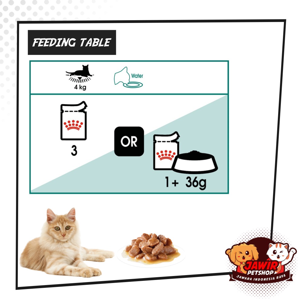 Royal Canin INSTINCTIVE 7+ POUCH 85gr rc senior adult cat wet food makanan basah kucing lanjut usia dewasa tua manula 7 tahun gravy jelly loaf pelancar pencernaan pelebat bulu anti rontok penambah nafsu makan murah