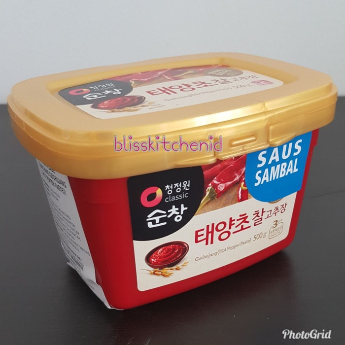 

✨Ready Stok✨ - DAESANG SUNCHANG GOCHUJANG SAMBAL PASTA KOREA HOT PEPPER PASTE 500gr- 1.2.23