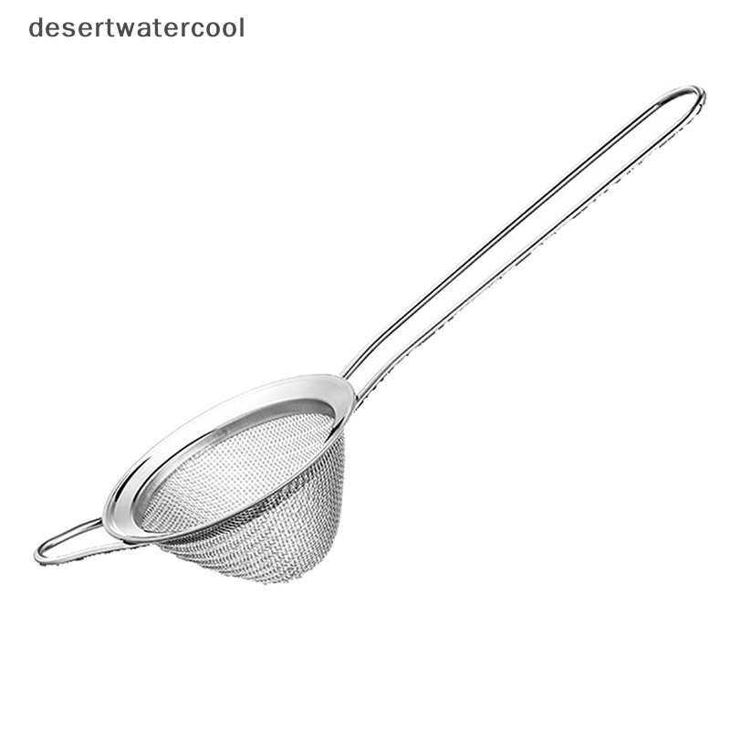 Deid Saringan Kerucut Stainless Steel Jaring Halus Cocktail Bar Strainer Cone Strainer Martijn