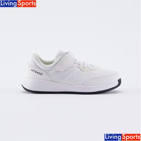 Sepatu Tenis Anak Velkro Kids' Rip-Tab Tennis Shoes Essential KD White