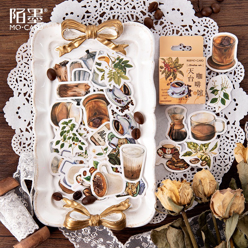 

Sticker Mini Box isi 42-46pcs / Stiker Bujo Journaling Scrapbook Bullet Journal Jurnal Mo Card 3