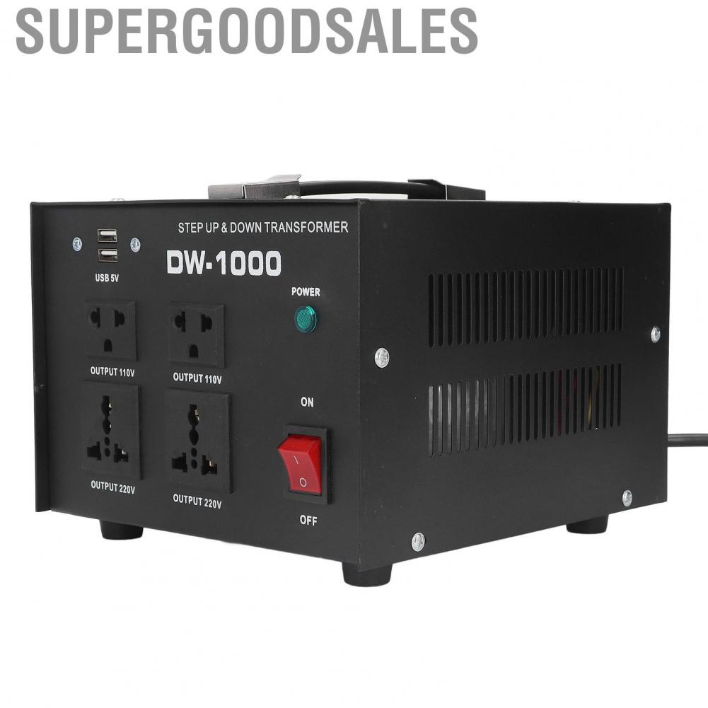 Supergoodsales Power Regulator  Space Saving 1000W Toroidal Core Shape AC Transformer for Building