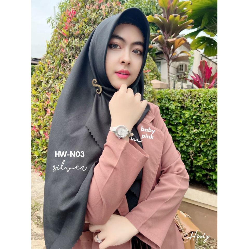 Jam Tangan Hody - HW-N 03 PLAT/Hody Watch N 03/Jam Tangan Wanita Analog