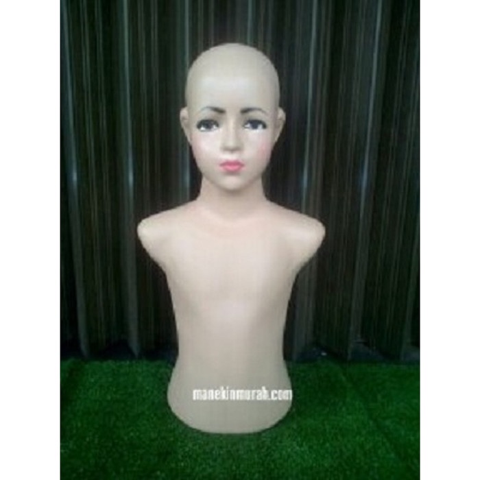Manekin Setengah Badan Anak/Patung Anak Setengah Badan/Torso Anak - BADAN SAJA