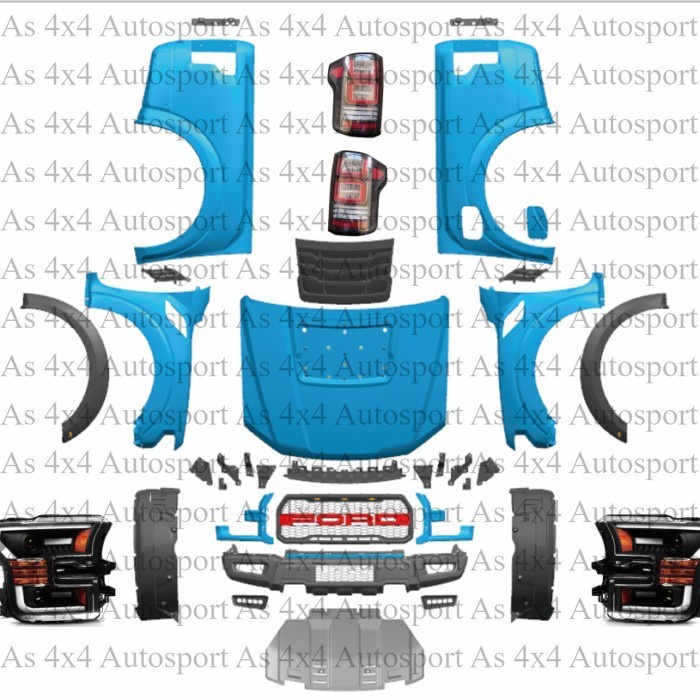 Bodykit F150 dan Roller lid Ford Ranger Termurah