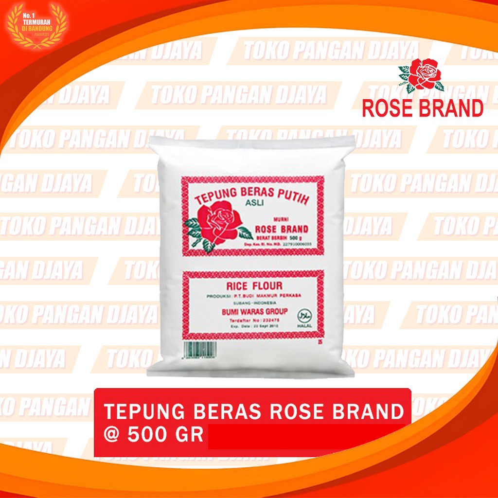 

Rose Brand - Tepung Beras Rose Brand 500 GRAM