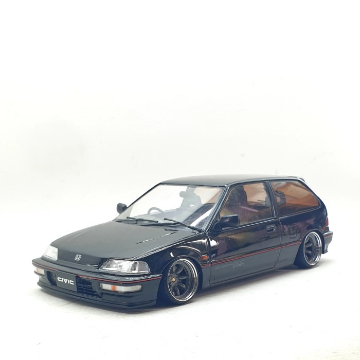 TERBARU TRIPLE 999 COLLECTION 1/18 HONDA CIVIC EF-9 SiR 1990, LOW RIDER (HD)