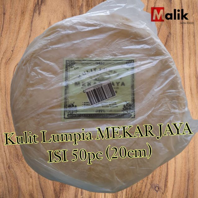 

Kulit Lumpia MEKAR JAYA Isi 50pc (20cm)