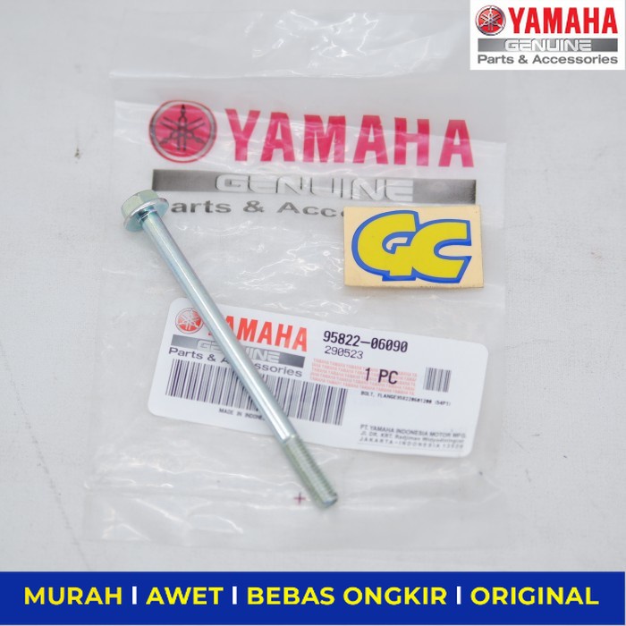 Baut Saluran Udara Bak CVT Yamaha Mio J, Mio GT, Soul GT 95822-06090 - Sparepart Sperpart Spare Part