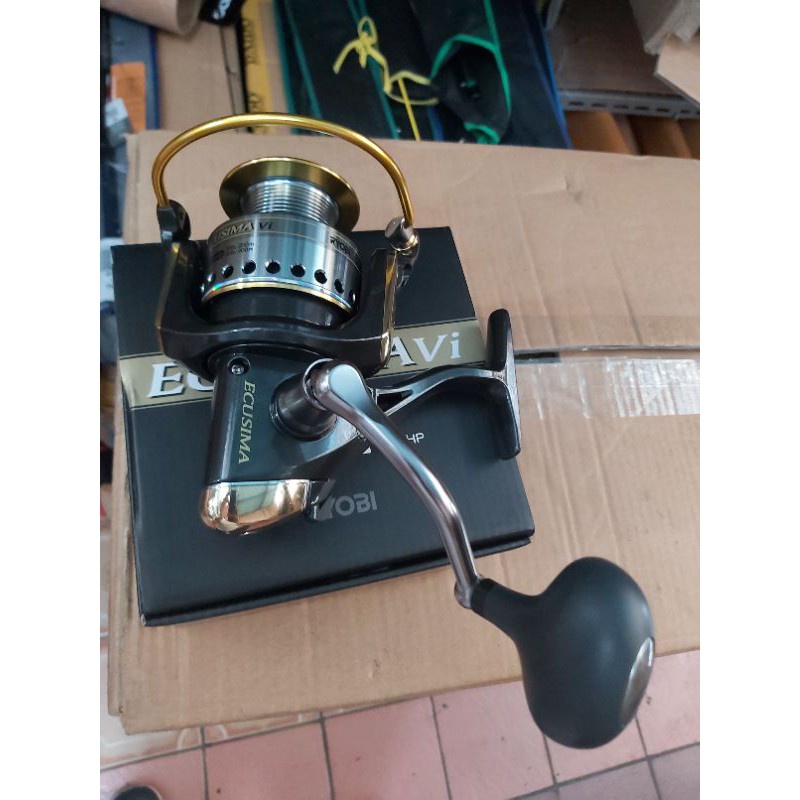 Reel Ryobi Ecusima Vi hp 6000 8000 power handel