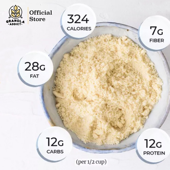 

Granoa Addict - Amond Four / Tepung Bubuk Amond 500G